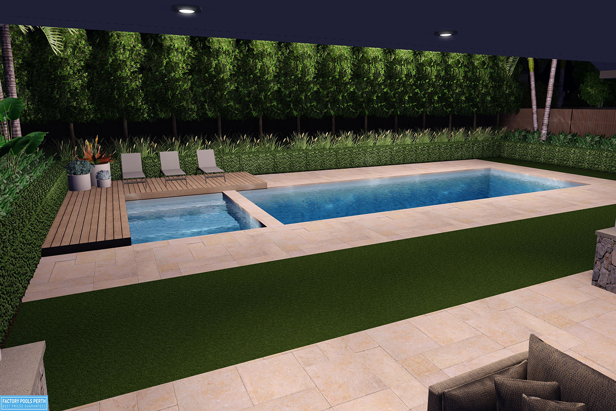 Horizon Pool & Spa Wader  7.5m x 3.6m