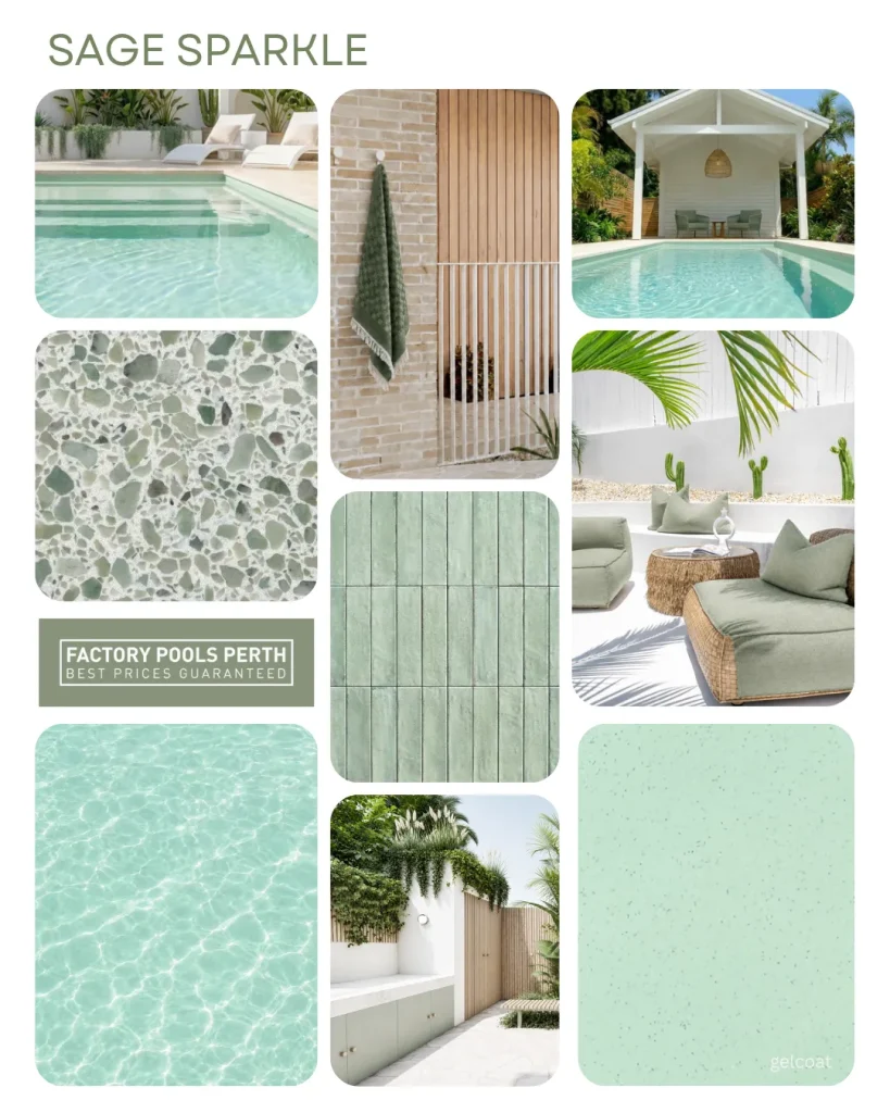 Sage Sparkle - Inspirational Moodboard
